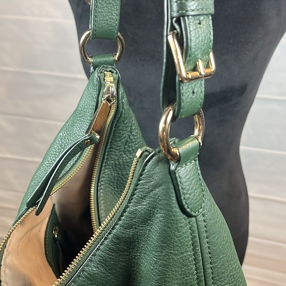 Michael Kors Hunter Green Medium Sized Hobo Bag - Picture 14 of 14